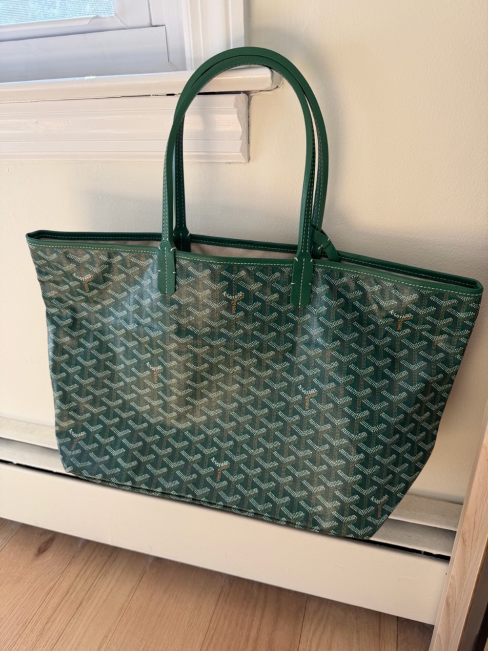 Goyard Green PM Tote